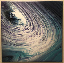 Load image into Gallery viewer, “Swept Away” - Original Art on Canvas - 24” x 24&quot;
