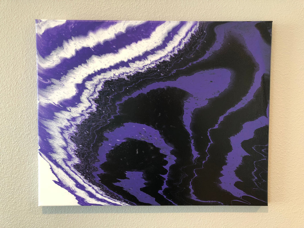 ”Purple Haze” - Original Art on Canvas - 16