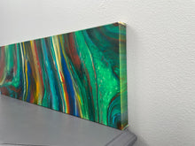 Load image into Gallery viewer, “Jade” - Original Art on Canvas - 12” x 36”