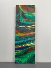 Load image into Gallery viewer, “Jade” - Original Art on Canvas - 12” x 36”