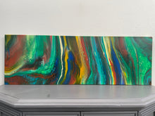 Load image into Gallery viewer, “Jade” - Original Art on Canvas - 12” x 36”