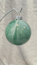 Load and play video in Gallery viewer, Ornament - Green/White/Silver
