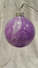 Load and play video in Gallery viewer, Ornament - Purple/White/Metallic Silver
