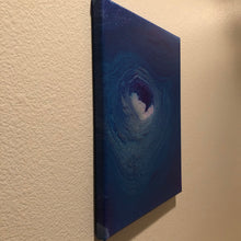 Load image into Gallery viewer, “Blue Vortex” - Original Art on Canvas - 11&quot; x 14&quot;
