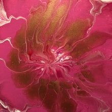 Load image into Gallery viewer, “Hibiscus” - Original Art on Canvas - 12&quot; x 12&quot;
