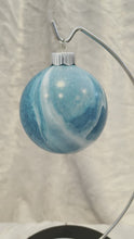 Load and play video in Gallery viewer, Ornament - Teal/White
