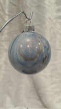 Load and play video in Gallery viewer, Ornament - Blue/White/Copper

