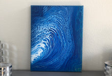 Load image into Gallery viewer, “Riptide” - Original Art on Canvas - 11&quot; x 14&quot;
