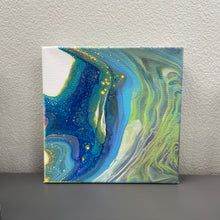 Load image into Gallery viewer, “Plunge” - Original Art on Canvas - 6&quot; x 6&quot;
