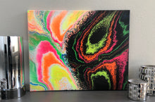 Load image into Gallery viewer, “Neon Trip” - Original Art on Canvas - 16&quot; x 20&quot;
