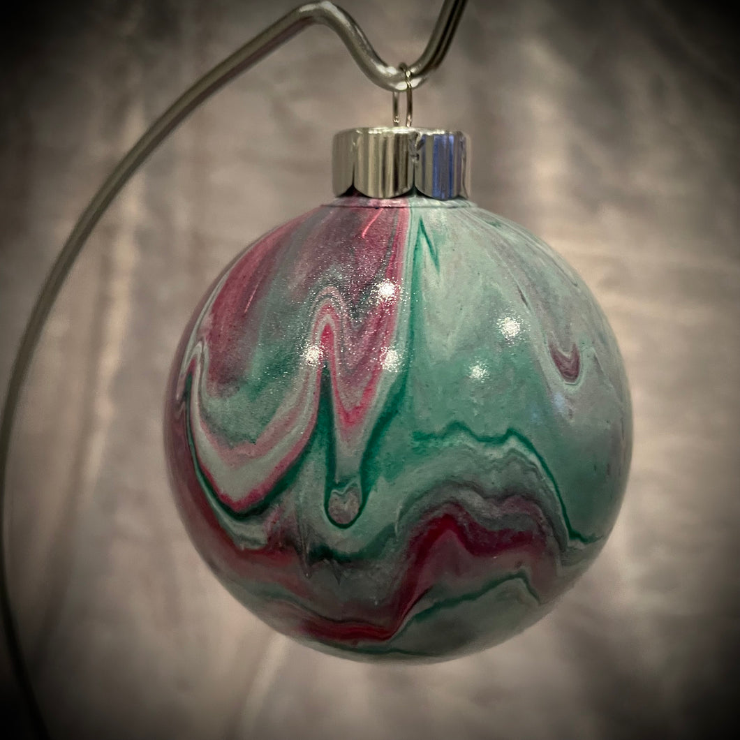 Ornament - Red/White/Green