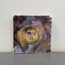 Load image into Gallery viewer, “Lotus” - Original Art on Canvas - 6&quot; x 6&quot;

