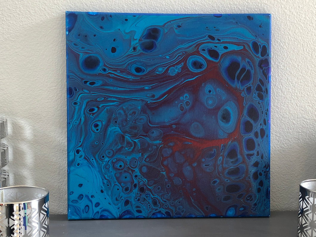 “Oil and Water” - Original on Canvas - 12” x 12”