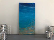 Load image into Gallery viewer, “Beach” - Original on Canvas - 10” x 20”
