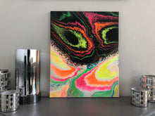 Load image into Gallery viewer, “Neon Trip” - Original Art on Canvas - 16&quot; x 20&quot;
