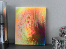 Load image into Gallery viewer, “Neon Storm” - Original Art on Canvas - 8&quot; x 10&quot;
