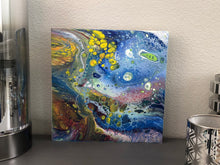 Load image into Gallery viewer, “Submerged” - Original Art on Wood Panel - 8&quot; x 8&quot;
